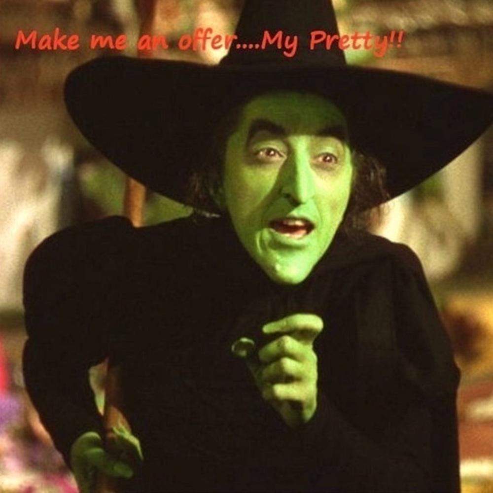 Make Me A Reasonable Offer My Pretty!